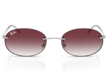 Óculos de Sol Ray Ban Essentials Silver Prata RB3767 0038H-54
