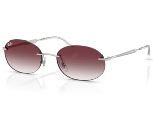 Óculos de Sol Ray Ban Essentials Silver Prata RB3767 0038H-54