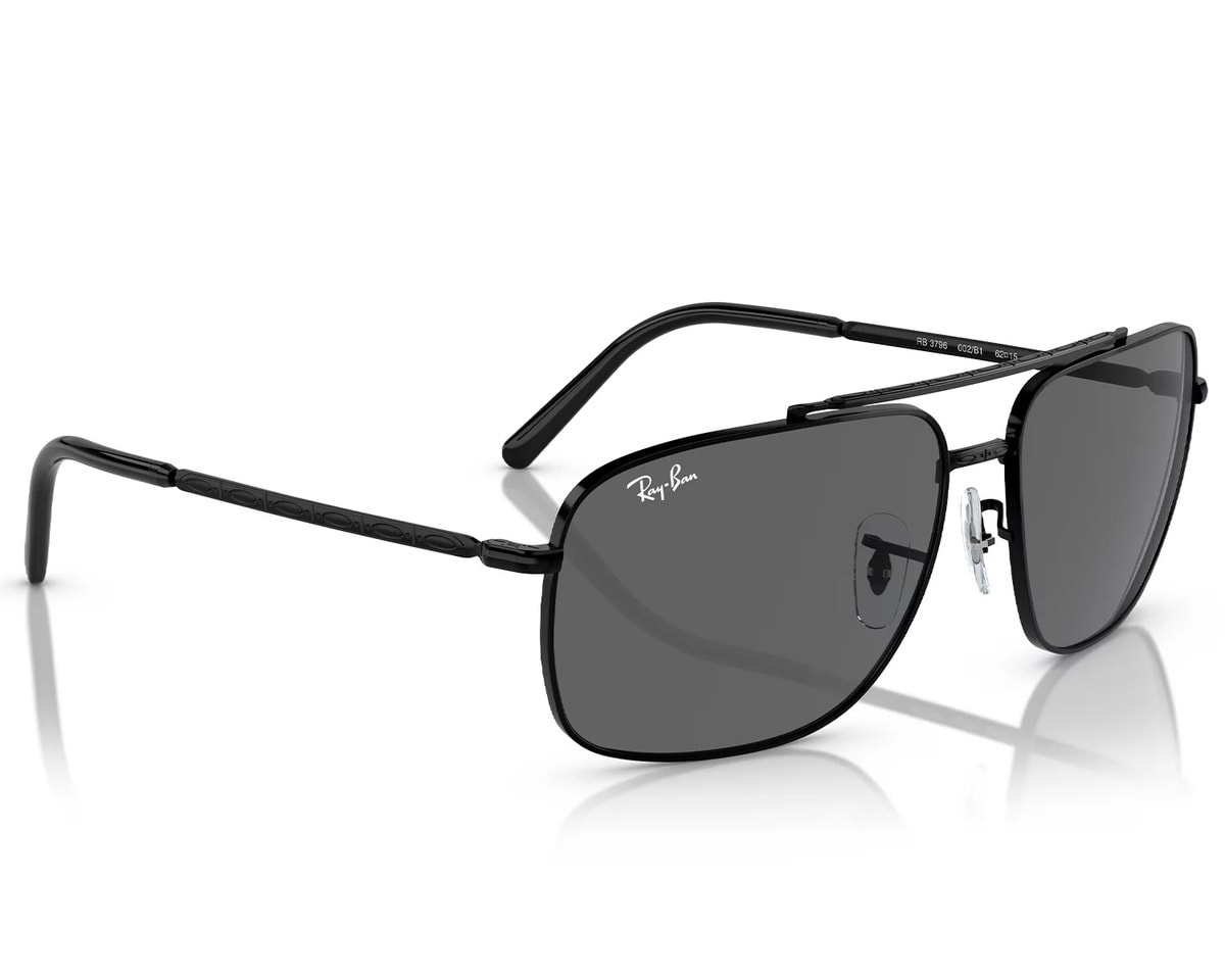 Óculos de Sol Ray Ban Evolution Black RB3796 002B1 62 - Officina 7