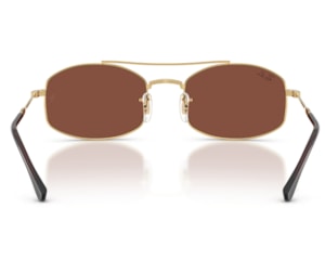 Óculos de Sol Ray Ban Evolution Dourado Marrom RB3719 001C5-54