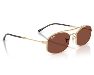 Óculos de Sol Ray Ban Evolution Dourado Marrom RB3719 001C5-54