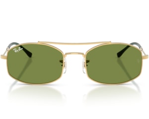 Óculos de Sol Ray Ban Evolution Dourado Verde RB3719 0014E-54