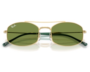 Óculos de Sol Ray Ban Evolution Dourado Verde RB3719 0014E-54