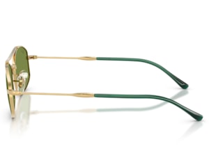 Óculos de Sol Ray Ban Evolution Dourado Verde RB3719 0014E-54
