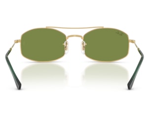 Óculos de Sol Ray Ban Evolution Dourado Verde RB3719 0014E-54