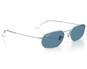 Óculos de Sol Ray Ban Evolution Prata Polarizado RB3947 003S2-57