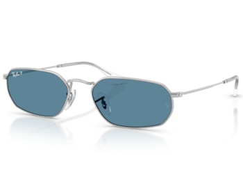 Óculos de Sol Ray Ban Evolution Prata Polarizado RB3947 003S2-57