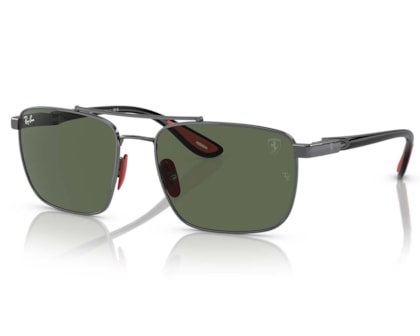 Óculos de Sol Ray Ban Ferrari Polished Gunmetal RB3715M F00171 58