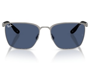 Óculos de Sol Ray Ban Ferrari Prata Azul RB3673M F12480-56