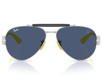 Óculos de Sol Ray Ban Ferrari Prata RB3762M F06480-58