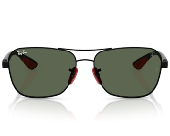Óculos de Sol Ray Ban Ferrari Preto Fosco RB8336M F00271-58