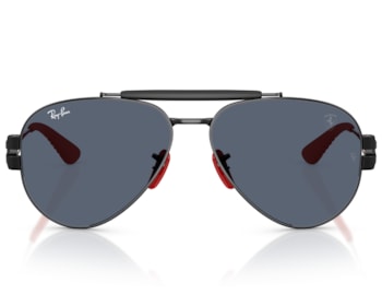Óculos de Sol Ray Ban Ferrari Preto RB3762M F00987-58