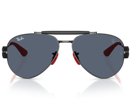 Óculos de Sol Ray Ban Ferrari Preto RB3762M F00987-58