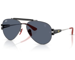 Óculos de Sol Ray Ban Ferrari Preto RB3762M F00987-58