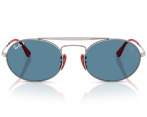 Óculos de Sol Ray Ban Ferrari Scuderia Chromance Polarizado RB3775M F001S2-54