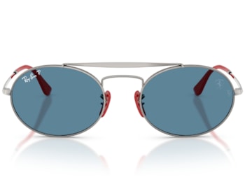 Óculos de Sol Ray Ban Ferrari Scuderia Chromance Polarizado RB3775M F001S2-54
