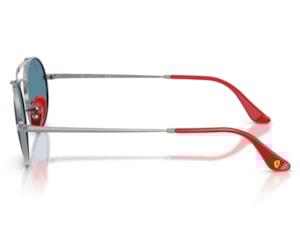 Óculos de Sol Ray Ban Ferrari Scuderia Chromance Polarizado RB3775M F001S2-54