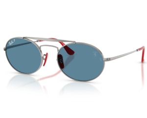 Óculos de Sol Ray Ban Ferrari Scuderia Chromance Polarizado RB3775M F001S2-54