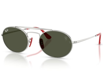 Óculos de Sol Ray Ban Ferrari Scuderia Prata RB3775M F00731-54