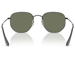 Óculos de Sol Ray Ban Hexagonal Flat Preto RB3548N 00268-54