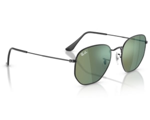 Óculos de Sol Ray Ban Hexagonal Flat Preto RB3548N 00268-54