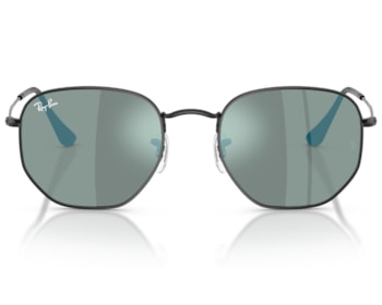 Óculos de Sol Ray Ban Hexagonal Flat Preto RB3548N 0028O-54