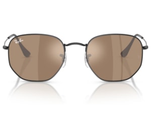 Óculos de Sol Ray Ban Hexagonal Flat Preto RB3548N 00293-54