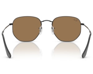 Óculos de Sol Ray Ban Hexagonal Flat Preto RB3548N 00293-54