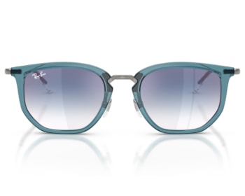 Óculos de Sol Ray Ban Infantil Azul Translúcido RJ9085S 7222U0-46