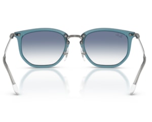 Óculos de Sol Ray Ban Infantil Azul Translúcido RJ9085S 7222U0-46