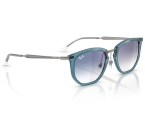 Óculos de Sol Ray Ban Infantil Azul Translúcido RJ9085S 7222U0-46