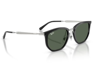 Óculos de Sol Ray Ban Infantil Preto Brilho RJ9085S 10071-46