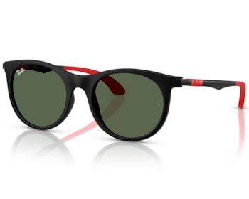 Óculos de Sol Ray Ban Infantil Preto Fosco RJ9082S 718371-47