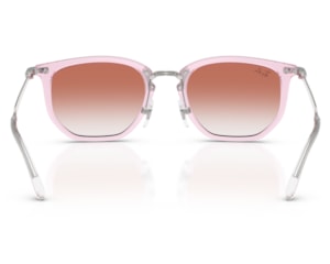 Óculos de Sol Ray Ban Infantil Rosa Translúcido RJ9085S 7221V0-46