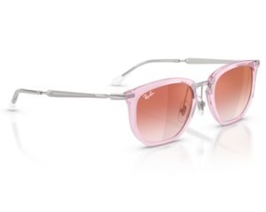 Óculos de Sol Ray Ban Infantil Rosa Translúcido RJ9085S 7221V0-46