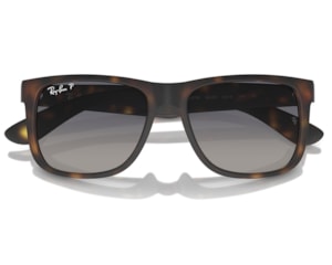 Óculos de Sol Ray Ban Justin Havana Polarizado RB4165 865/8S-55