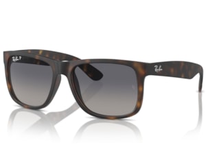 Óculos de Sol Ray Ban Justin Havana Polarizado RB4165 865/8S-55