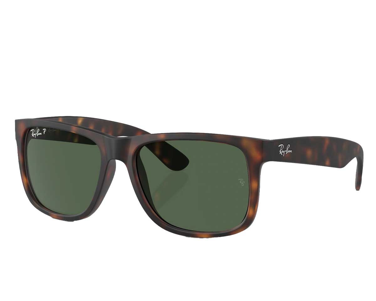 Óculos de Sol Ray Ban Justin Polarizado RB4165 865/9A-55 - Officina 7