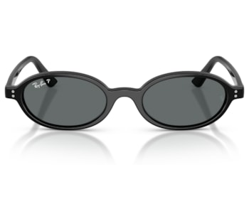  Óculos de Sol Ray Ban Khal Bio Based Preto Polarizado RB4472 667781-51