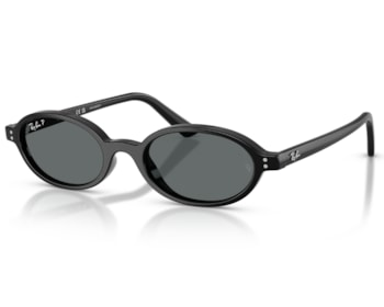  Óculos de Sol Ray Ban Khal Bio Based Preto Polarizado RB4472 667781-51
