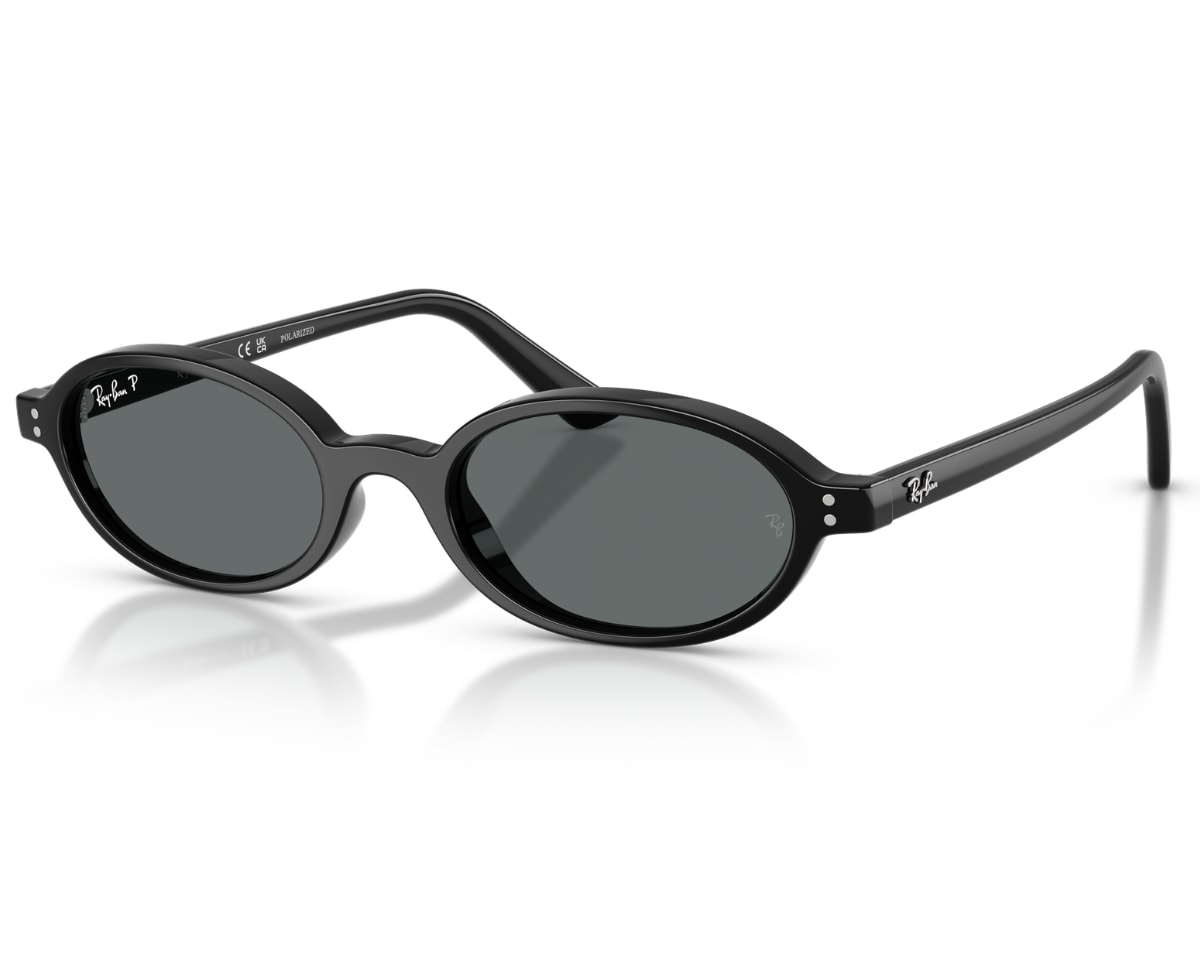  Óculos de Sol Ray Ban Khal Bio Based Preto Polarizado RB4472 667781-51