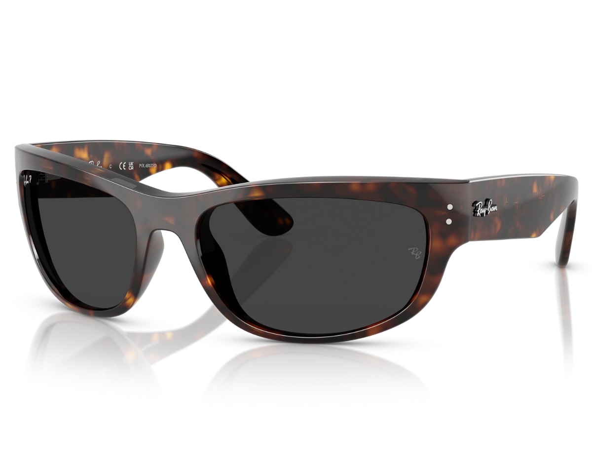 Óculos de Sol Ray Ban Mega Wayfarer A$AP Rocky Blacked Out RB0840S