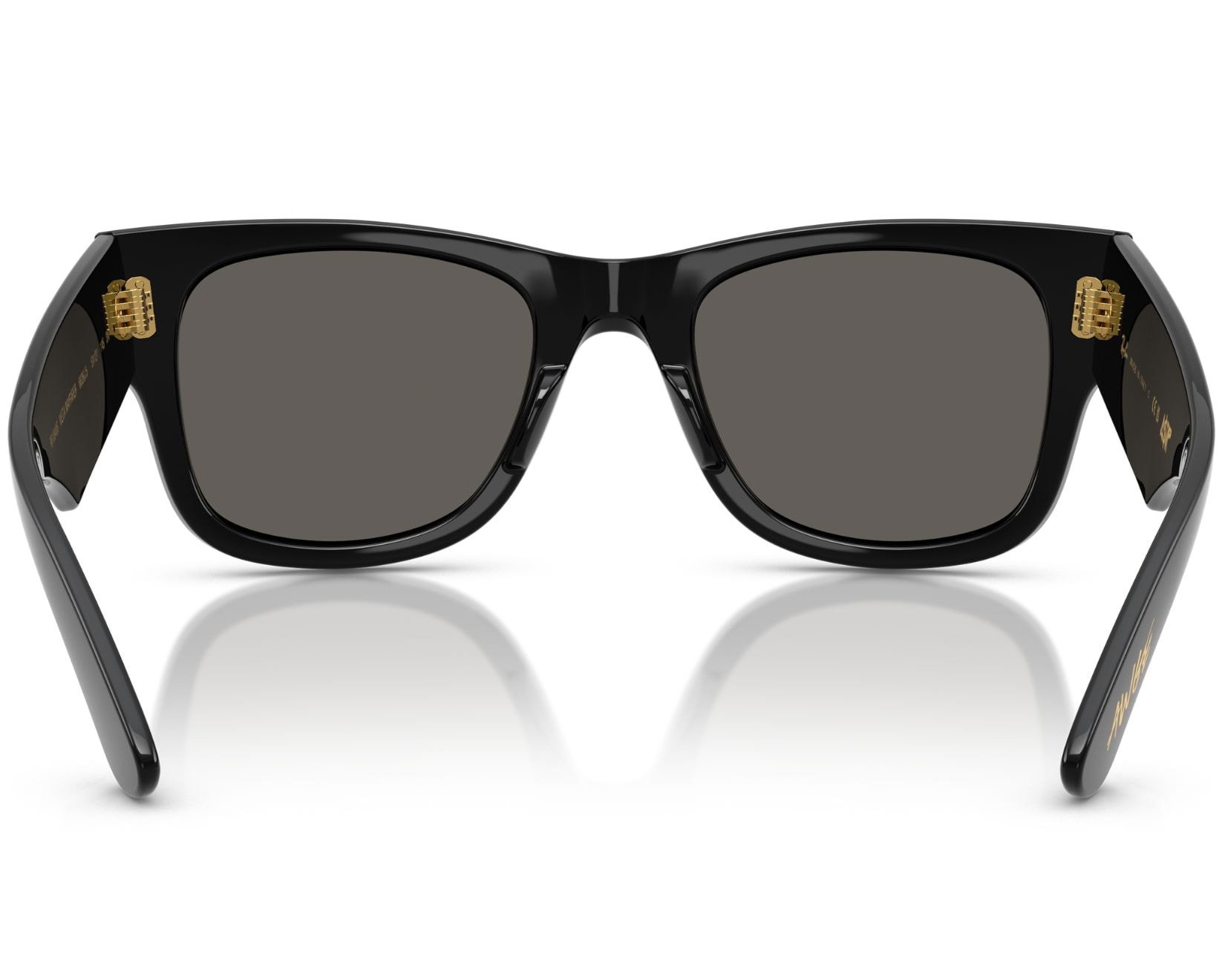 ★限定！RB0840SF-6826J5★A$AP Rocky × Ray-Ban Óculos de Sol Ray Ban Mega Wayfarer A$AP Rocky Blacked Out