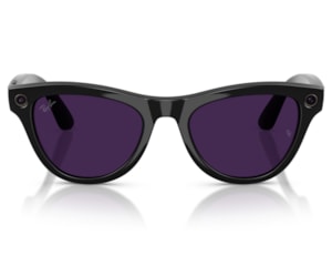 Óculos de Sol Ray Ban Meta Wearable Skyler Transitions Ametista RW4014 6011M-52