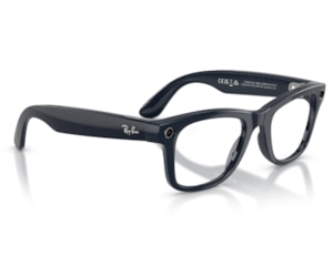 Óculos de Sol Ray Ban Meta Wearable Wayfarer Transitions Sapphire RW4012 6628MF-53
