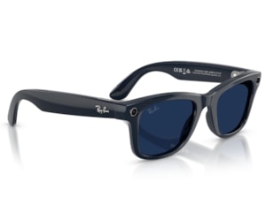 Óculos de Sol Ray Ban Meta Wearable Wayfarer Transitions Sapphire RW4012 6628MF-53
