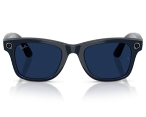 Óculos de Sol Ray Ban Meta Wearable Wayfarer Transitions Sapphire RW4012 6628MF-53