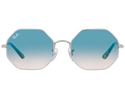 Óculos de Sol Ray Ban Octagon Silver RB1972L 91493F 54
