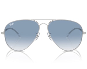 Óculos de Sol Ray Ban Old Aviador Silver Blue RB3825 003/3F-58