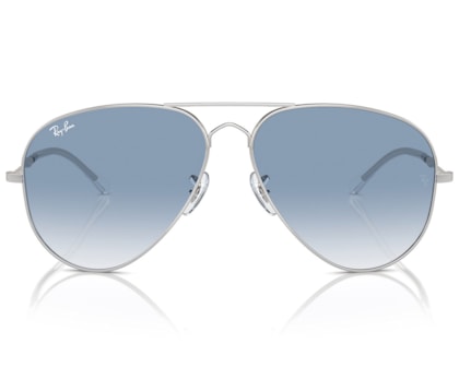 Óculos de Sol Ray Ban Old Aviador Silver Blue RB3825 003/3F-58